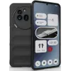 Phonesta GripShell Silicone Back Cover hoesje voor Nothing Phone (3a) Pro - Zwart