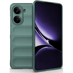 Phonesta GripShell Silicone Back Cover hoesje voor Xiaomi Poco X7 Pro - Donkergroen