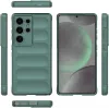 Phonesta GripShell Silicone Back Cover hoesje voor Samsung Galaxy S25 Ultra - Donkergroen 3