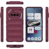 Phonesta GripShell Silicone Back Cover hoesje voor Nothing Phone (3a) - Bordeaux 3