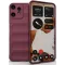 Phonesta GripShell Silicone Back Cover hoesje voor Nothing CMF Phone 2 Pro - Bordeaux