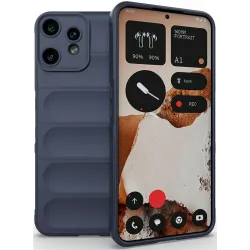 Phonesta GripShell Silicone Back Cover hoesje voor Nothing CMF Phone 2 Pro - Donkerblauw