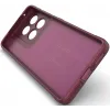 Phonesta GripShell Silicone Back Cover hoesje voor Motorola Edge 60 Pro - Bordeaux 3