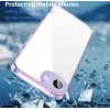 Phonesta HybridAir Back Cover hoesje voor Apple iPhone 17e/16e - Paars 4