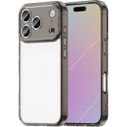 Phonesta HybridAir Back Cover hoesje voor Apple iPhone 17 Pro - Zwart