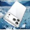 Phonesta HybridAir Back Cover hoesje voor Apple iPhone 17 Pro Max - Transparant 7