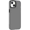Phonesta HardFrost Back Cover hoesje voor Apple iPhone 15 - Mat Zwart 4