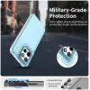 Phonesta HardFrost Back Cover hoesje voor Motorola Edge 60 Neo/Edge 50 Neo / ThinkPhone 25 - Mat Blauw 2