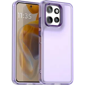 Phonesta HardFrost Back Cover hoesje voor Motorola Edge 60 Neo/Edge 50 Neo / ThinkPhone 25 - Mat Paars