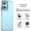 Phonesta HardFrost Back Cover hoesje voor Motorola Moto G35 - Mat Blauw 4
