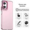 Phonesta HardFrost Back Cover hoesje voor Motorola Moto G35 - Mat Roze 4