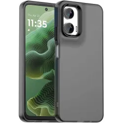 Phonesta HardFrost Back Cover hoesje voor Motorola Moto G35 - Mat Zwart