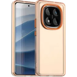 Phonesta HardFrost Back Cover hoesje voor Xiaomi Redmi Note 14 Pro 5G / Xiaomi Poco X7 - Mat Oranje