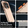 Phonesta HardFrost Back Cover hoesje voor Xiaomi Redmi Note 14 Pro Plus - Mat Oranje 3