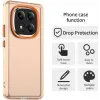 Phonesta HardFrost Back Cover hoesje voor Xiaomi Redmi Note 14 Pro Plus - Mat Oranje 4