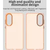 Phonesta HardFrost Back Cover hoesje voor Samsung Galaxy S25 Edge - Mat Oranje 3