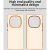 Phonesta HardFrost Back Cover hoesje voor Xiaomi Redmi Note 14 Pro 4G - Mat Oranje 3