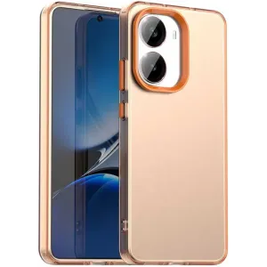 Phonesta HardFrost Back Cover hoesje voor Xiaomi Poco X7 Pro - Mat Oranje