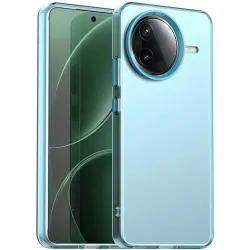 Phonesta HardFrost Back Cover hoesje voor Xiaomi Poco F7 Pro - Mat Blauw