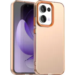 Phonesta HardFrost Back Cover hoesje voor Oppo Reno13 - Mat Oranje
