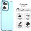 Phonesta HardFrost Back Cover hoesje voor Oppo Reno13 Pro - Mat Blauw 4