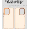 Phonesta HardFrost Back Cover hoesje voor Oppo Reno13 Pro - Mat Oranje 6