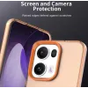 Phonesta HardFrost Back Cover hoesje voor Oppo Reno13 Pro - Mat Oranje 7