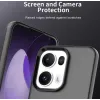 Phonesta HardFrost Back Cover hoesje voor Oppo Reno13 Pro - Mat Zwart 7