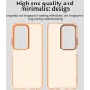 Phonesta HardFrost Back Cover hoesje voor Oppo A80 - Mat Oranje 6