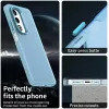 Phonesta HardFrost Back Cover hoesje voor Oppo A5/A5m - Mat Blauw 2