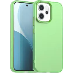 Phonesta HardFrost Back Cover hoesje voor Oppo Reno14 F/FS - Mat Groen
