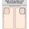 Phonesta HardFrost Back Cover hoesje voor Oppo Reno14 F/FS - Mat Oranje 3