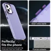 Phonesta HardFrost Back Cover hoesje voor Oppo Reno14 F/FS - Mat Paars 2