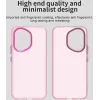 Phonesta HardFrost Back Cover hoesje voor HONOR 400 - Mat Roze 4