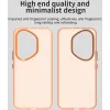 Phonesta HardFrost Back Cover hoesje voor HONOR 400 Pro - Mat Oranje 4