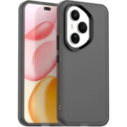 Phonesta HardFrost Back Cover hoesje voor HONOR 400 Pro - Mat Zwart