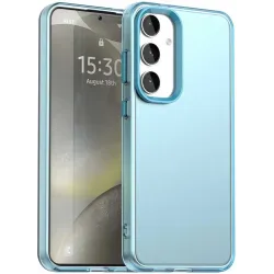 Phonesta HardFrost Back Cover hoesje voor Samsung Galaxy S25 FE - Mat Blauw