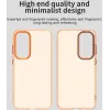 Phonesta HardFrost Back Cover hoesje voor Samsung Galaxy S25 FE - Mat Oranje 6