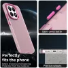 Phonesta HardFrost Back Cover hoesje voor Xiaomi 15T - Mat Roze 2