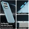 Phonesta HardFrost Back Cover hoesje voor Xiaomi 15T Pro - Mat Blauw 2