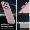 Phonesta HardFrost Back Cover hoesje voor Xiaomi 15T Pro - Mat Roze 2