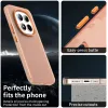 Phonesta HardFrost Back Cover hoesje voor Xiaomi Redmi Note 15 Pro Plus / Xiaomi Poco M8 Pro - Mat Oranje 1