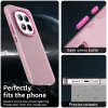 Phonesta HardFrost Back Cover hoesje voor Xiaomi Redmi Note 15 Pro Plus / Xiaomi Poco M8 Pro - Mat Roze 1