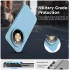 Phonesta HardFrost Back Cover hoesje voor HONOR Magic8 Lite - Mat Blauw 6