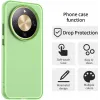Phonesta HardFrost Back Cover hoesje voor HONOR Magic8 Lite - Mat Groen 4