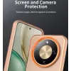 Phonesta HardFrost Back Cover hoesje voor HONOR Magic8 Lite - Mat Oranje 5
