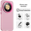 Phonesta HardFrost Back Cover hoesje voor HONOR Magic8 Lite - Mat Roze 4