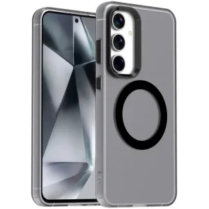 Phonesta HardFrost Back Cover hoesje met MagSafe voor Samsung Galaxy S23 FE - Mat Zwart