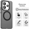 Phonesta HardFrost Back Cover hoesje met MagSafe voor Xiaomi Redmi Note 14 5G - Mat Zwart 2