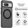 Phonesta HardFrost Back Cover hoesje met MagSafe voor Google Pixel 8 - Mat Zwart 4